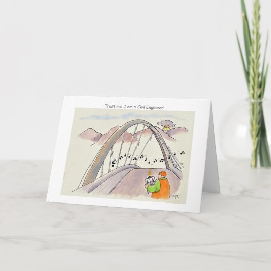 Afstudeeraankondigingen Civil Engineer (Voorkant)