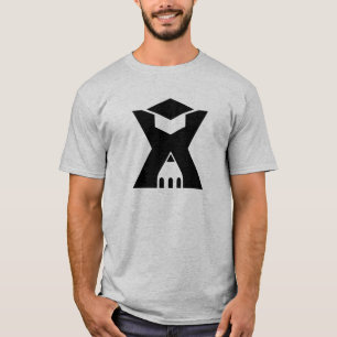 Afstudeerbrief X Monogram met Potlood T-shirt