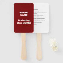 Afstudeerceremonie Schema Gastprogramma -