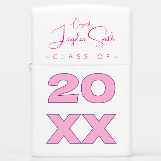 Afstudeercongrats Zippo-aansteker