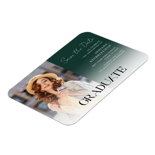 Afstudeerder 2023 Foto Afstuderen Opslaan datum Magneet (Linkerzijde)