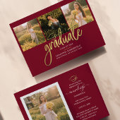 Afstudeerder 2025 Fotocollage Afstuderen Aankondig