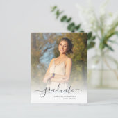 Afstudeerder 2025 Modern 2 foto's Afstuderen Aanko (Staand voorkant)