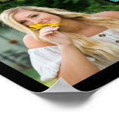 Afstudeerder 66 Foto Collage Aangepaste kleur Poster (Hoek)