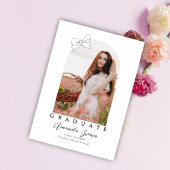 Afstudeerder Aankondiging 2025 Bow Coquette Elegan