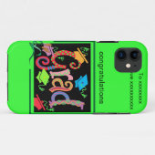 AFSTUDEERDER - Case-Mate iPhone CASE (Achterkant (horizontaal))