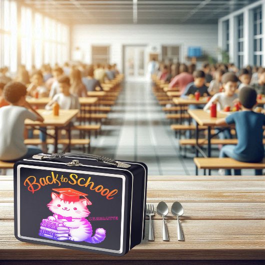 Afstudeerder Cat Lunchbox