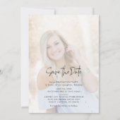 Afstudeerder Foto 2025 Save the Date Afstuderen Aankondiging (Achterkant)