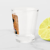 Afstudeerder Foto Afstuderen Shot Glas (Rechts)