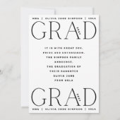 AFSTUDEERDER | Fotoaankondiging van de White Moder Aankondiging (Achterkant)