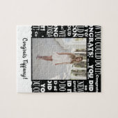 Afstudeerder gecomprimeerd foto legpuzzel (Horizontaal)