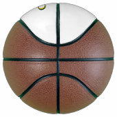 Afstudeerder Groen monogram en gouddatum Gift Bask Basketbal (Rechts)