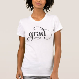 Afstudeerder Logo met je schooljaar T-shirt
