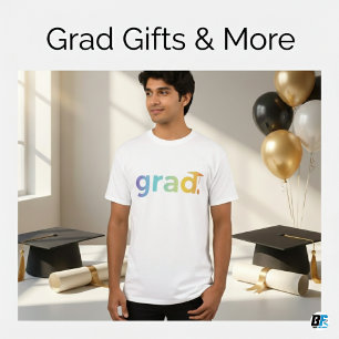 Afstudeerder Modern Trendy Afstuderen Gepersonalis T-shirt