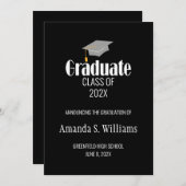 Afstudeerder Pet Afstuderen aankondiging (Voorkant / Achterkant)