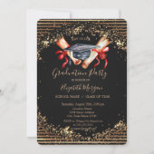 Afstudeerder Pet Diploma, Cooper Stripes Afstudere Kaart (Voorkant)