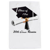 Afstudeerder Pet High School Class Reunion Medium Cadeauzakje (Voorkant)