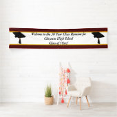 Afstudeerder Pet - Hogeschoolse reünie Spandoek (Insitu)