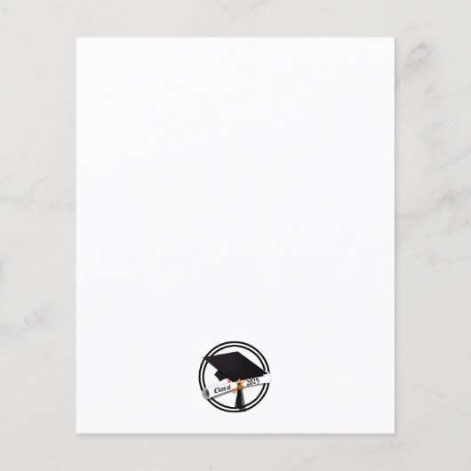 Afstudeerder Pet Klasse van 2025 Afstuderen Aankon (Achterkant)