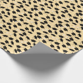 Afstudeerder Pet Pattern Afstuderen Cadeaupapier (Hoek)