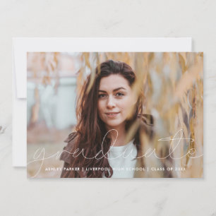 Afstudeerder Script Photo Afstuderen Aankondiging 