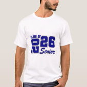 Afstudeerder Senior T-shirt (Voorkant)