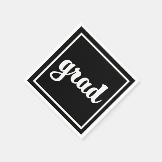 afstudeerder servetten (Hoek)