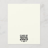 Afstudeerder Star Class van het Afstuderen 2025 (Achterkant)