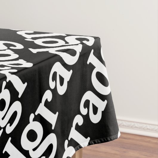 afstudeerder tafelkleed (Voorbeeld)