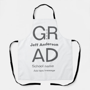 Afstudeerder Typografie Modern afstuderen Simple M Schort