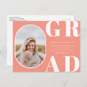 AFSTUDEERDER Uitnodiging Lijst Afstuderen (Voorkant / Achterkant)