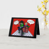 Afstudeerder van augurk kaart (Gele Bloem)