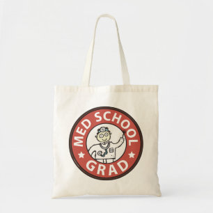 Afstudeerder van de Medische School (Mannelijk) Tote Bag