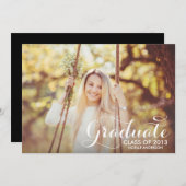 AFSTUDEERDER VAN DE ZOETTEST | AFSTUDEREN INVITATI KAART (Voorkant / Achterkant)