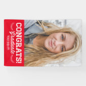 Afstudeerder van graten | Foto toevoegen Spandoek (Horizontaal)