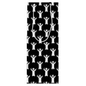 Afstudeerder van graten wijn cadeautas (Achterkant)