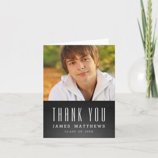 AFSTUDEERDER VAN HET KRIJTBORD | AFSTUDEREN BEDANK BEDANKKAART (Voorkant)