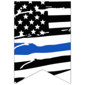 Afstudeerder van politiefunctionarissen wetshandha vlaggetjes (Eerste vlag)