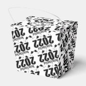 Afstudeerder verpleegschool 2022 Afstuderen (zwart Bedankdoosjes (Achterkant)