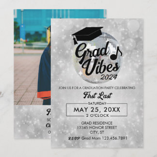Afstudeerder Vibes Graduation Party Kaart