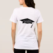 Afstudeerder voor goudhaver Tri-Blend shirt (Achterkant)