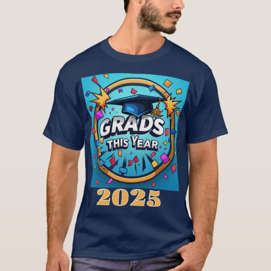 " AFSTUDEERDERS 2025 " T-SHIRT (Voorkant)
