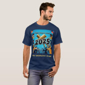 " AFSTUDEERDERS 2025 " T-SHIRT (Voorkant volledig)