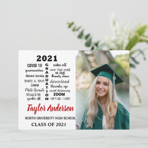 Afstudeerders Pandemie 2021- Senior 2021 Aankondig Aankondiging