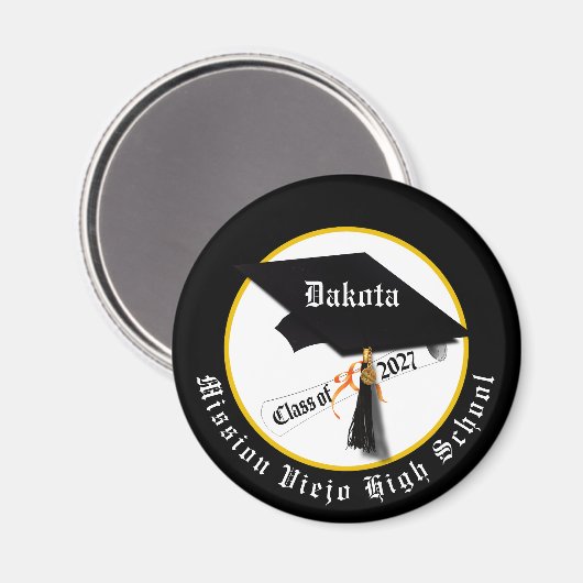 Afstudeerdiploma Klas van 2027 Afstuderen Magneet (Voorkant / Achterkant)