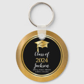 Afstudeerdop met Tassel Class Year Sleutelhanger (Voorkant)