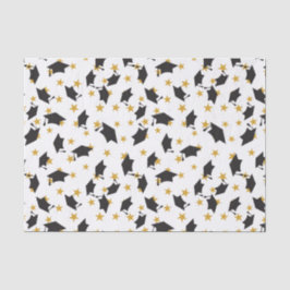 Afstudeerdopjes en sterren tissuepapier