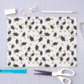 Afstudeerdopjes en sterren tissuepapier (Craft)