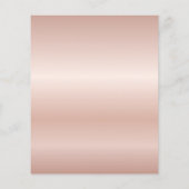 Afstudeerfeest 2025 Roos Gold Invitation (Achterkant)