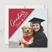 Afstudeerfeest Aankondiging Afstuderen feest (Voorkant)